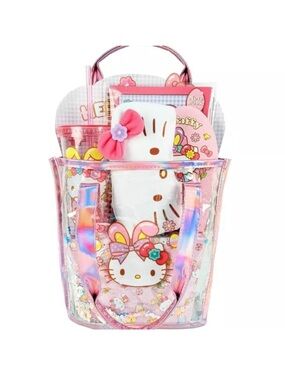 NWT Hello Kitty Pink and White Candy Set girls 8+